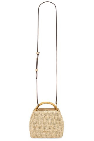 Cult Gaia Solene Mini Crossbody in Natural from Revolve.com | Revolve Clothing (Global)