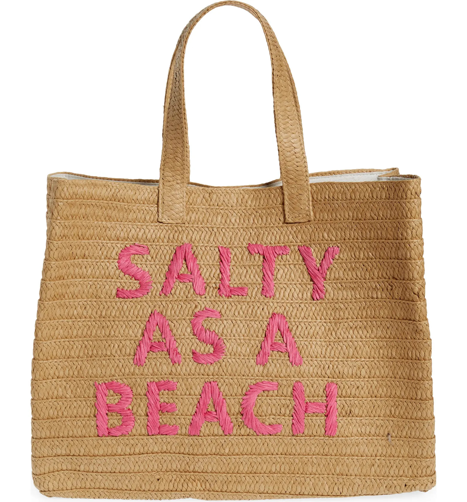Salty as a Beach Straw Tote | Nordstrom