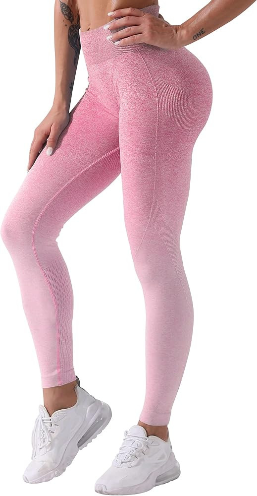 ROMISS Women Yoga Pants Soft Stretchy High Waisted Leggings Butt Lifting Tummy Control Seamless L... | Amazon (US)