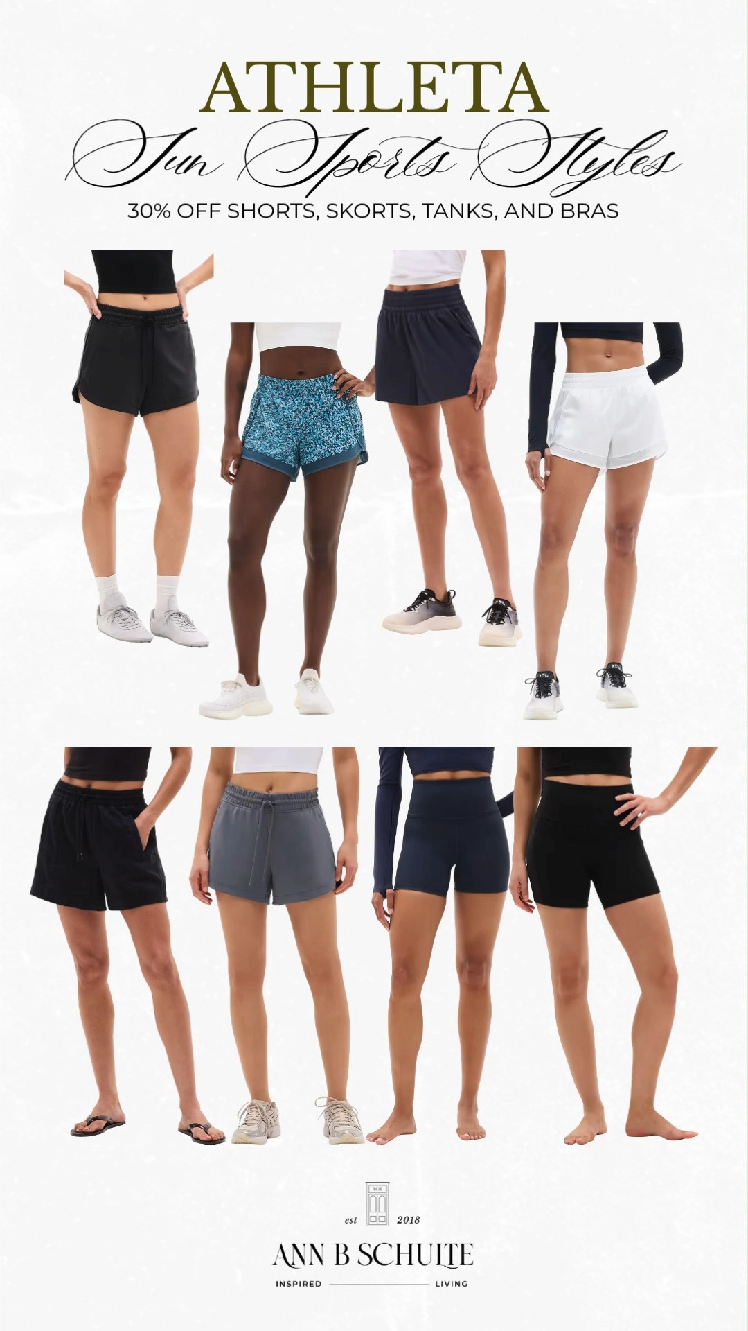 Athleta sun sport styles are making warm weather workouts look extra cute with 30% off shorts, skorts, tanks, and bras for easy everyday movement. ☀️💪🩴 #AthletaStyle #Activewear #Athleisure #SummerFashion #WorkoutStyle #SportyLooks #WellnessLifestyle #ComfortWear #LTKsale #CasualChic
 

 #LTKootd #LTKActive #LTKSaleAlert
