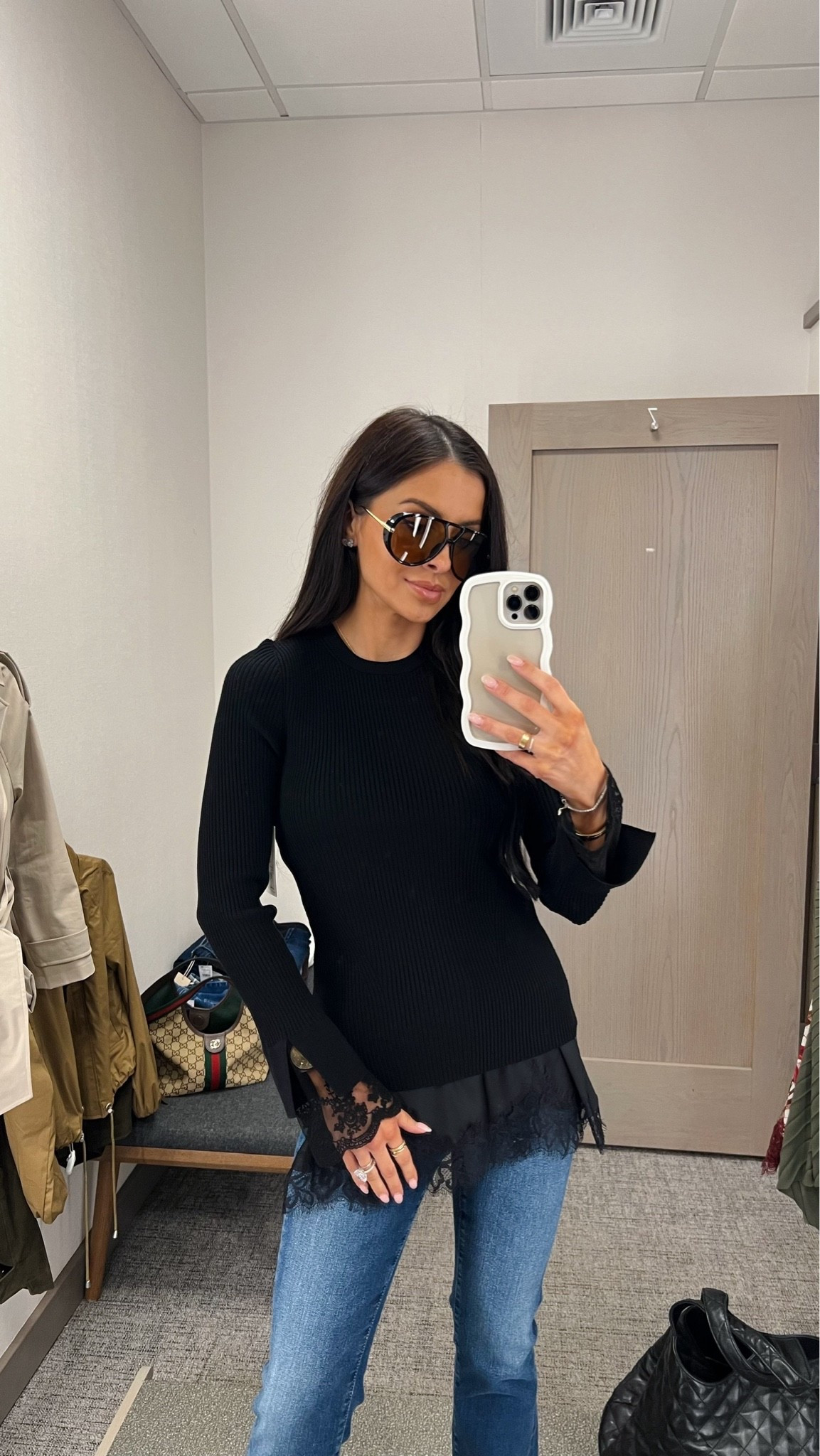 The Nsale pieces to buy today before the sale opens to the public tomorrow. These will sell out! 
Lace cami
Cashmere sweater 
@nordstrom #nordstrom #Nordstromas #nsale

#LTKSaleAlert #LTKOver40 #LTKootd