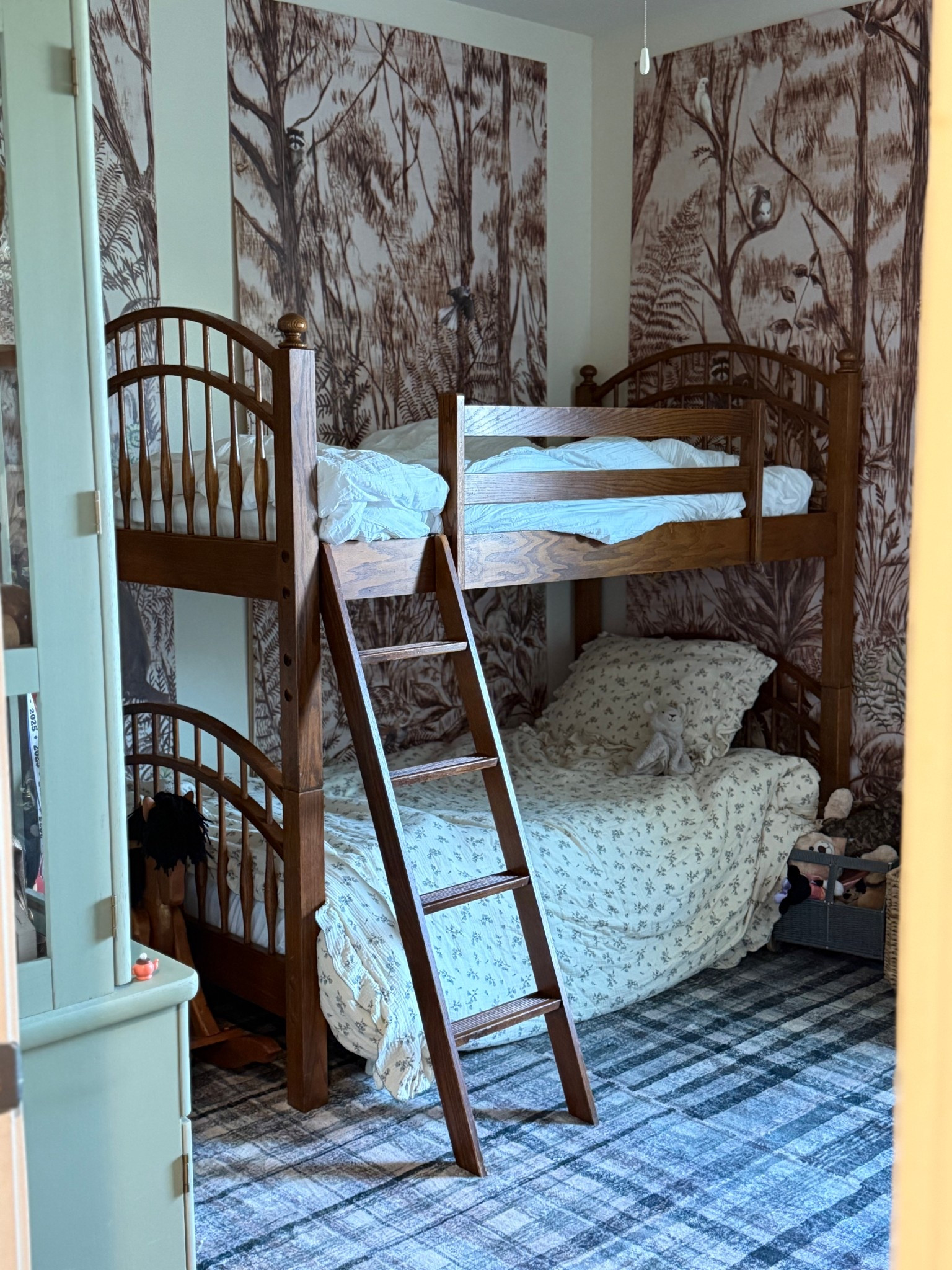 Bunk bed era! Bunks are a marketplace vintage find but I’ll link a few that give similar vibes! #bunkbed #kidsroom #kidroom #bedroom #rug

#LTKmomlife #LTKKids #LTKHome