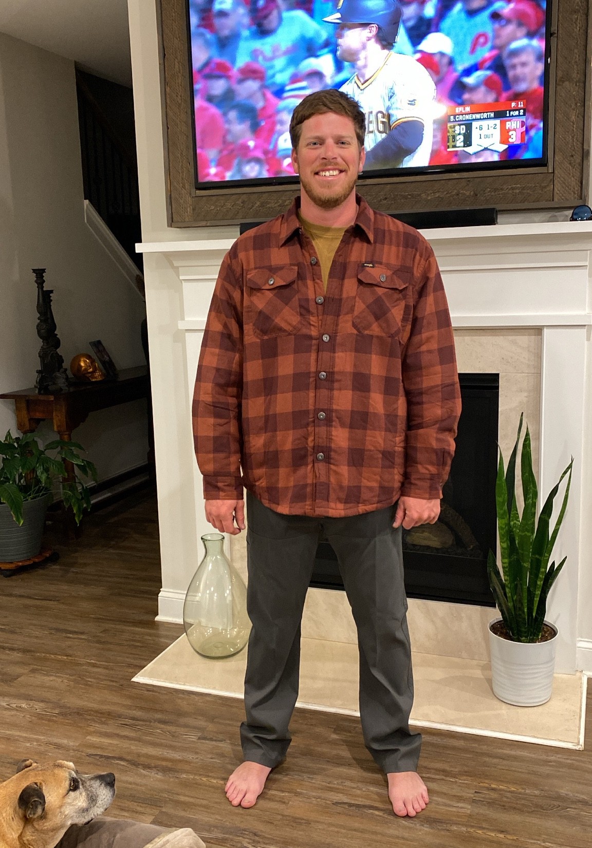 My man looking like a full-size snack in his new work//fall fit 

He says it’s these are the comfiest pants he has owned in years!! Not to mention the color scheme with his new Sherpa lined jacket is 🔥



#LTKmens #LTKworkwear #LTKunder50