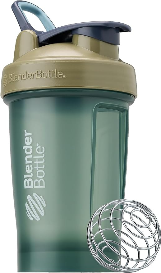 BlenderBottle Classic V2 Plastic Shaker Bottle 20 oz Tan | Amazon (US)