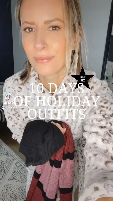 10 days of holiday outfits | D A Y six ✨ This $70 is going strong after 5 years! It’s super flattering, comfy and you can’t beat the price. Shop it all in my HOLIDAY STYLE highlight 🖤 #amazonfinds #amazoninfluencer #holidaystyle #cozydress #stripesonstripes

#LTKSeasonal #LTKstyletip #LTKunder100