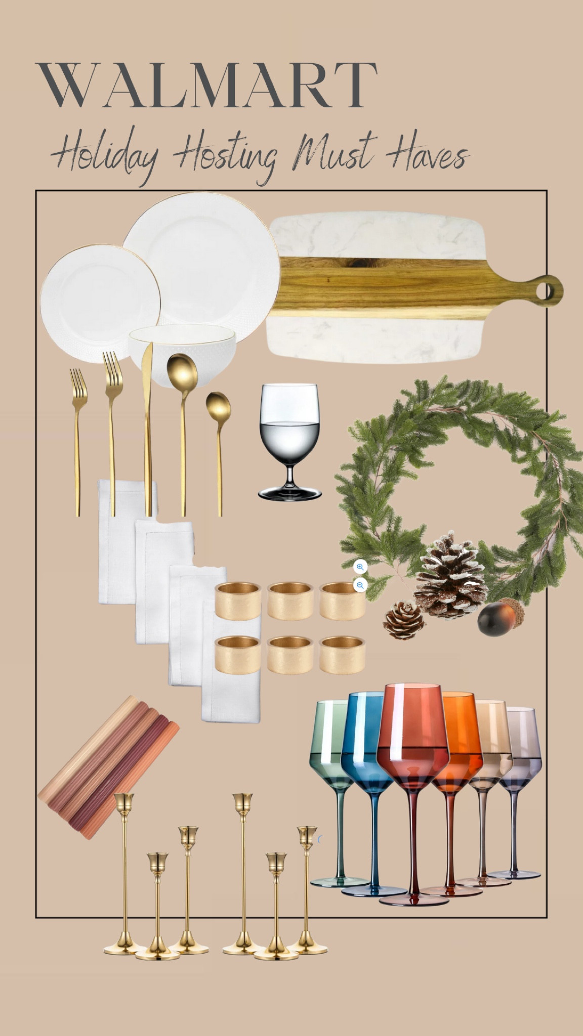 The perfect table cape must haves from Walmart! 

#LTKSeasonal #LTKparties #LTKHoliday