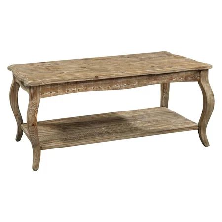 Rustic Reclaimed Coffee Table, Driftwood | Walmart (US)