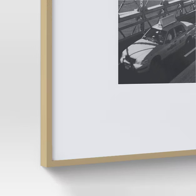 Thin Gallery Oversized Image Frame Brass - Project 62™ | Target