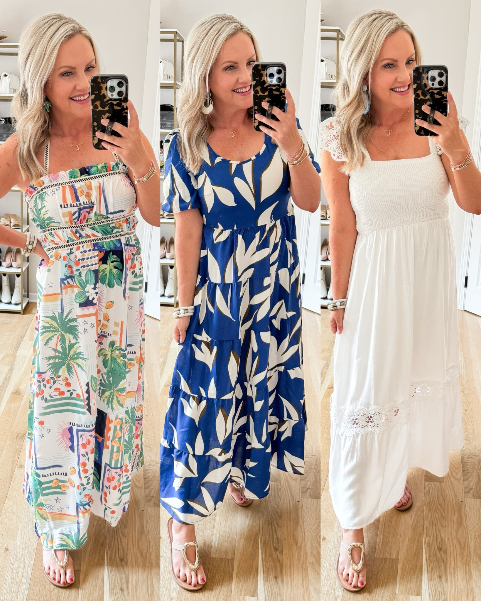 Amazon vacation dresses 🌴
Love these flowy maxi style dresses for summer! 
I’m in size small in all dresses, I’m 5’3”
Amazon dress
Vacation dress
White dress 
Maxi dress 
Summer dress 


#LTKSeasonal #LTKFindsUnder50 #LTKStyleTip