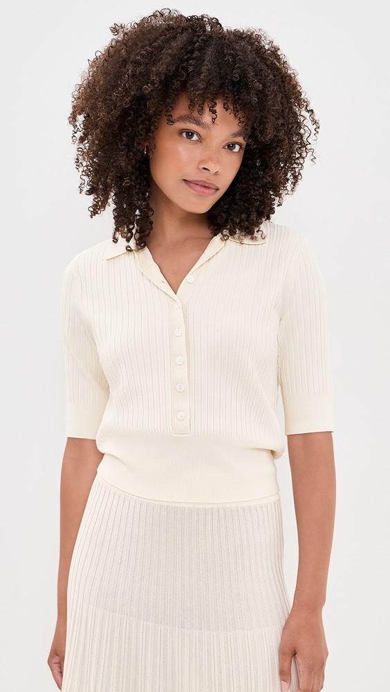Short Sleeve Polo Sweater | Shopbop