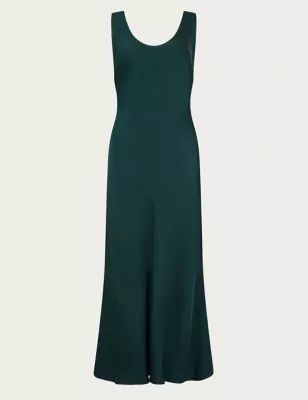 Satin Sleeveless Midaxi Slip Dress | Marks & Spencer (UK)