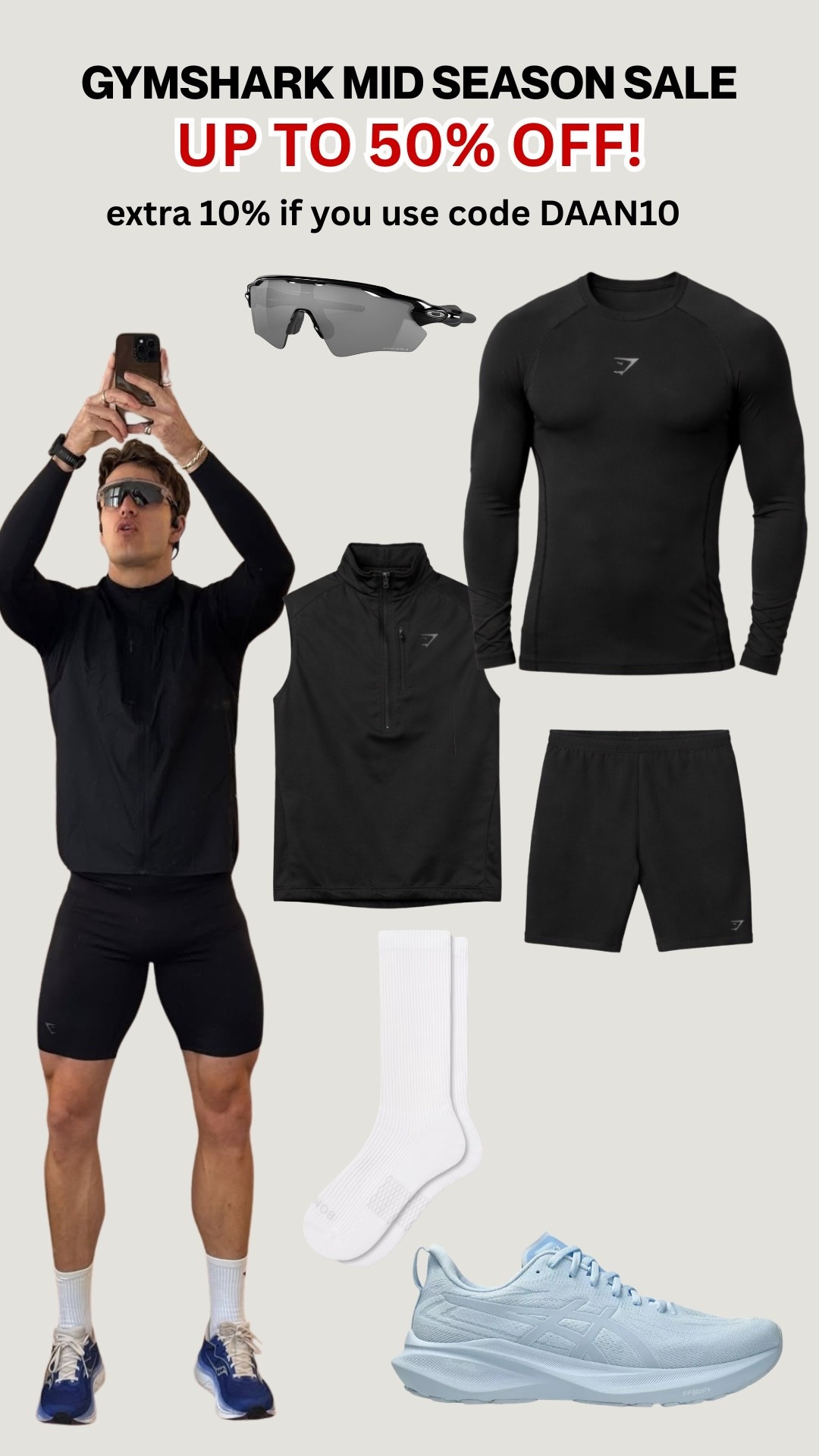 🚨Huge Gymshark sale🚨

Up to 50% off

#mensfashion #springfashion #gymwear 

#LTKootd #LTKgrwm #LTKMens