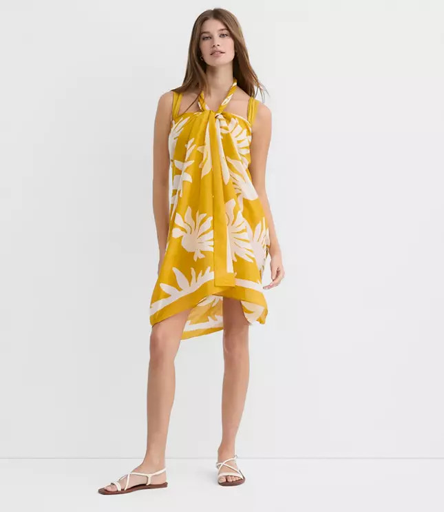 LOFT Beach Floral Sarong | LOFT