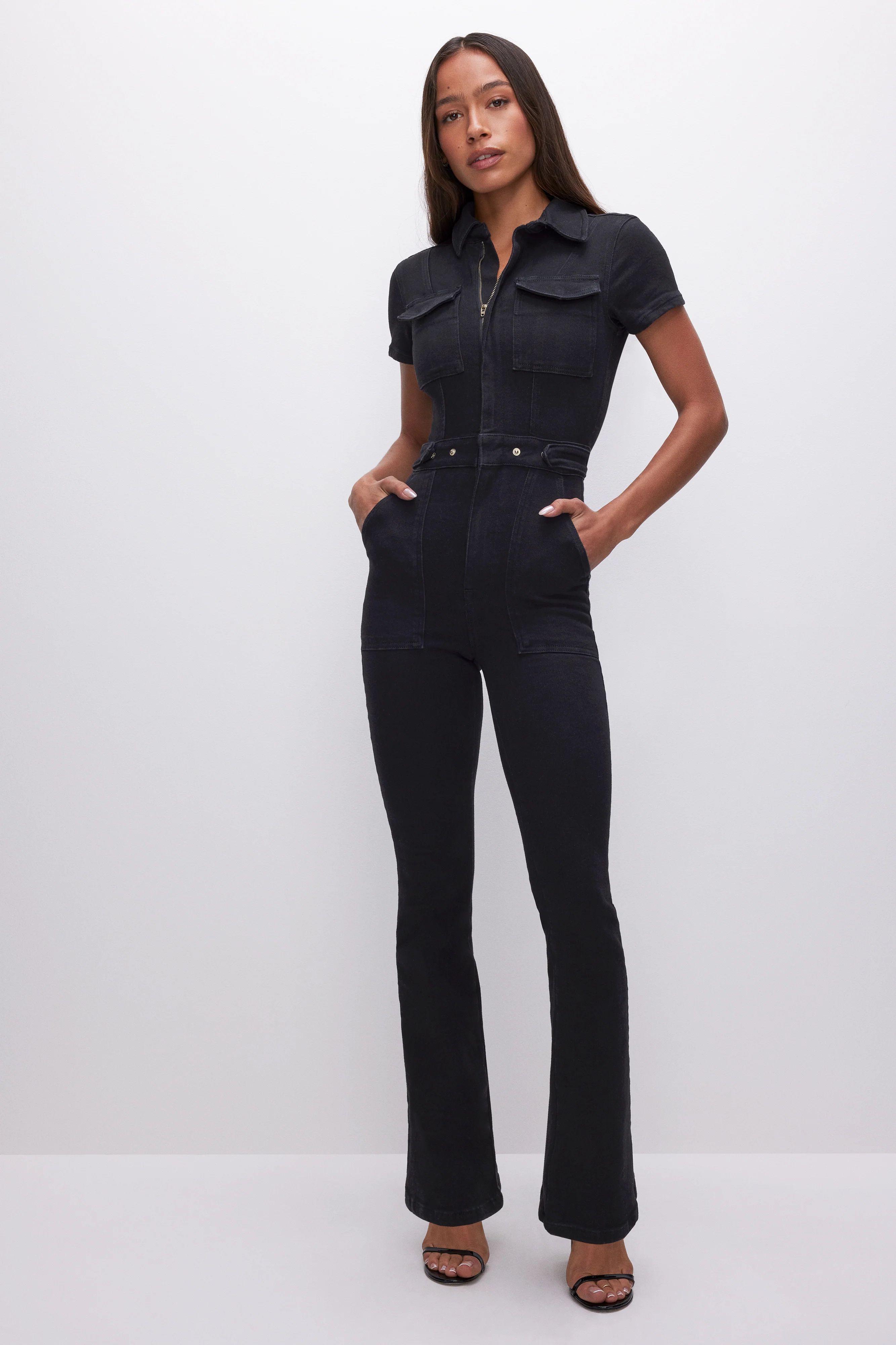 FIT FOR SUCCESS BOOTCUT JUMPSUIT | Good American