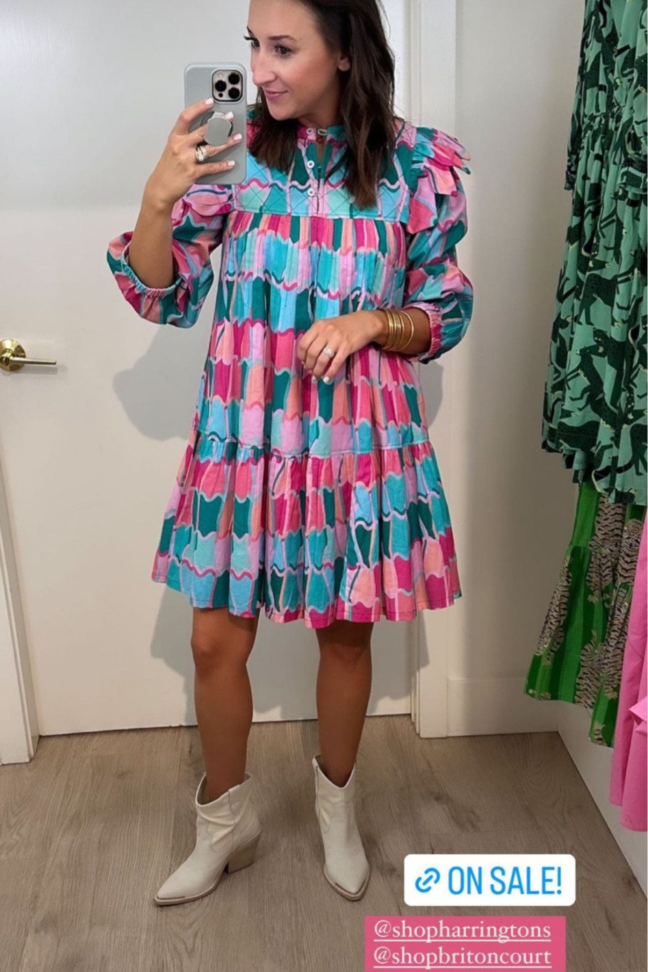 Such a fun dress!!