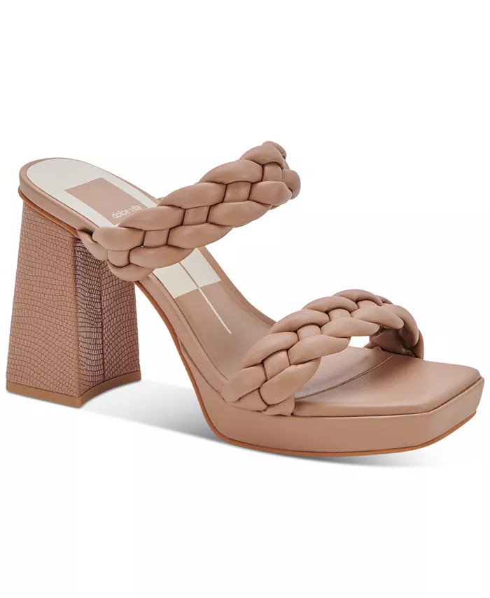 Dolce Vita Women's Ashby Braided Two-Band Platform Sandals - Macy's | Macys (US)