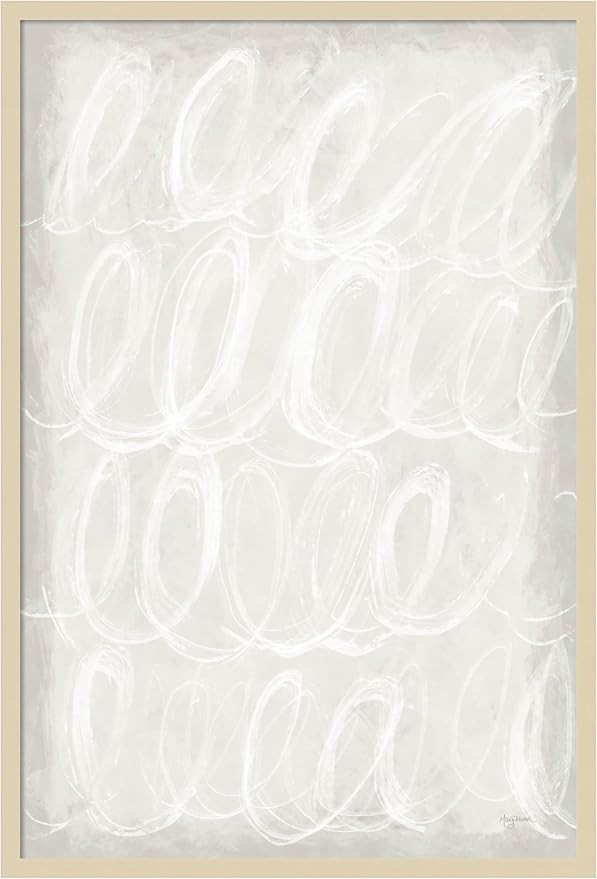 Amanti Art Framed Wall Art Print (28x41) Calming Thoughts II by Mary Urban Framed Poster for Wall... | Amazon (US)