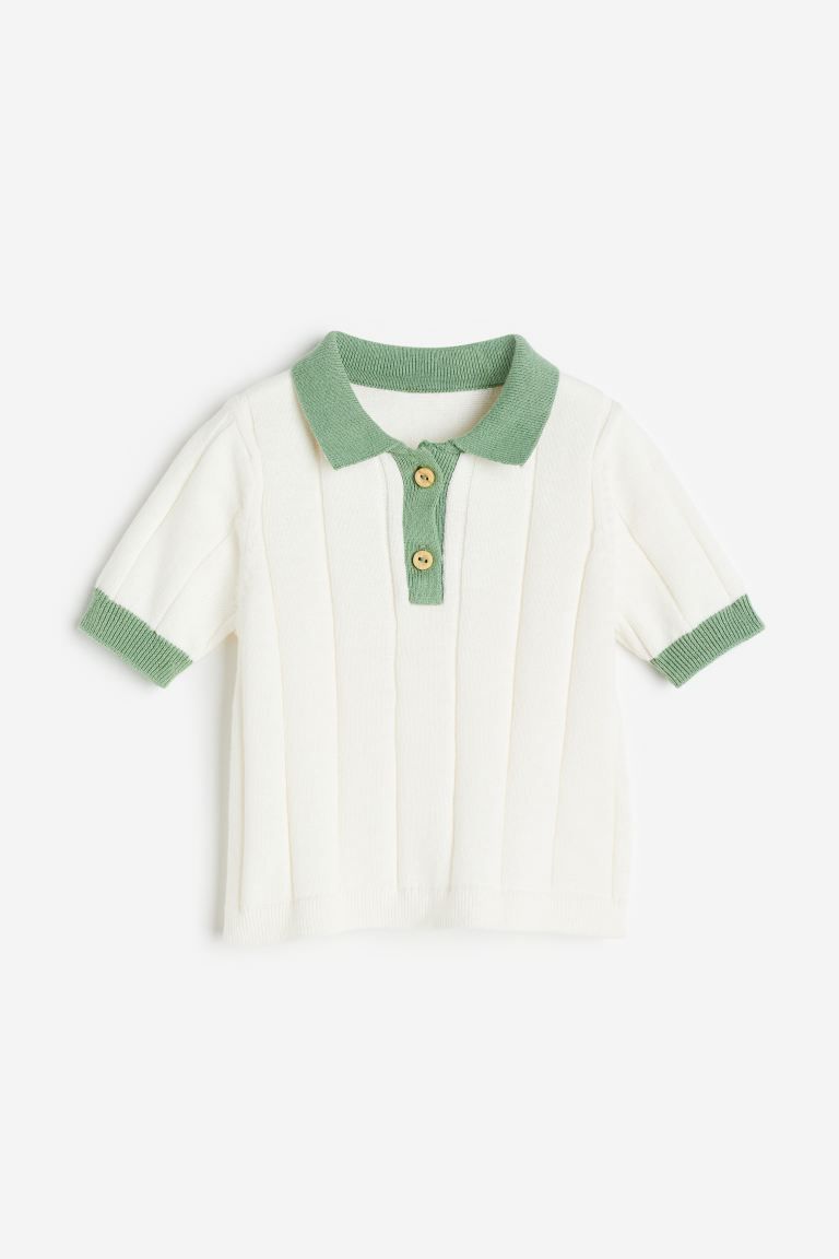 Knit Polo Shirt | H&M (US + CA)