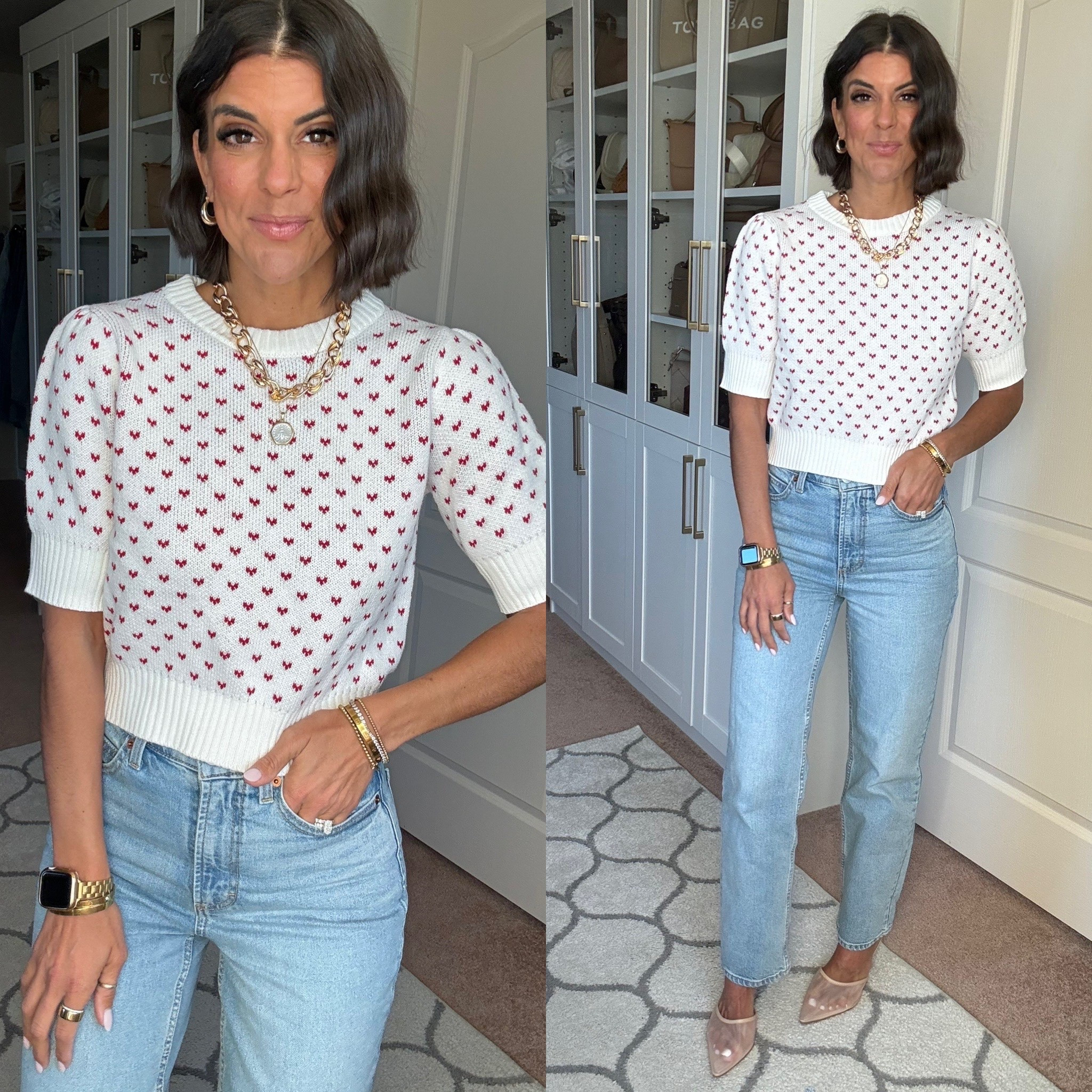 Love this Target sweater! Size small.
Size 2 in jeans 

#LTKSaleAlert #LTKValentine #LTKSeasonal