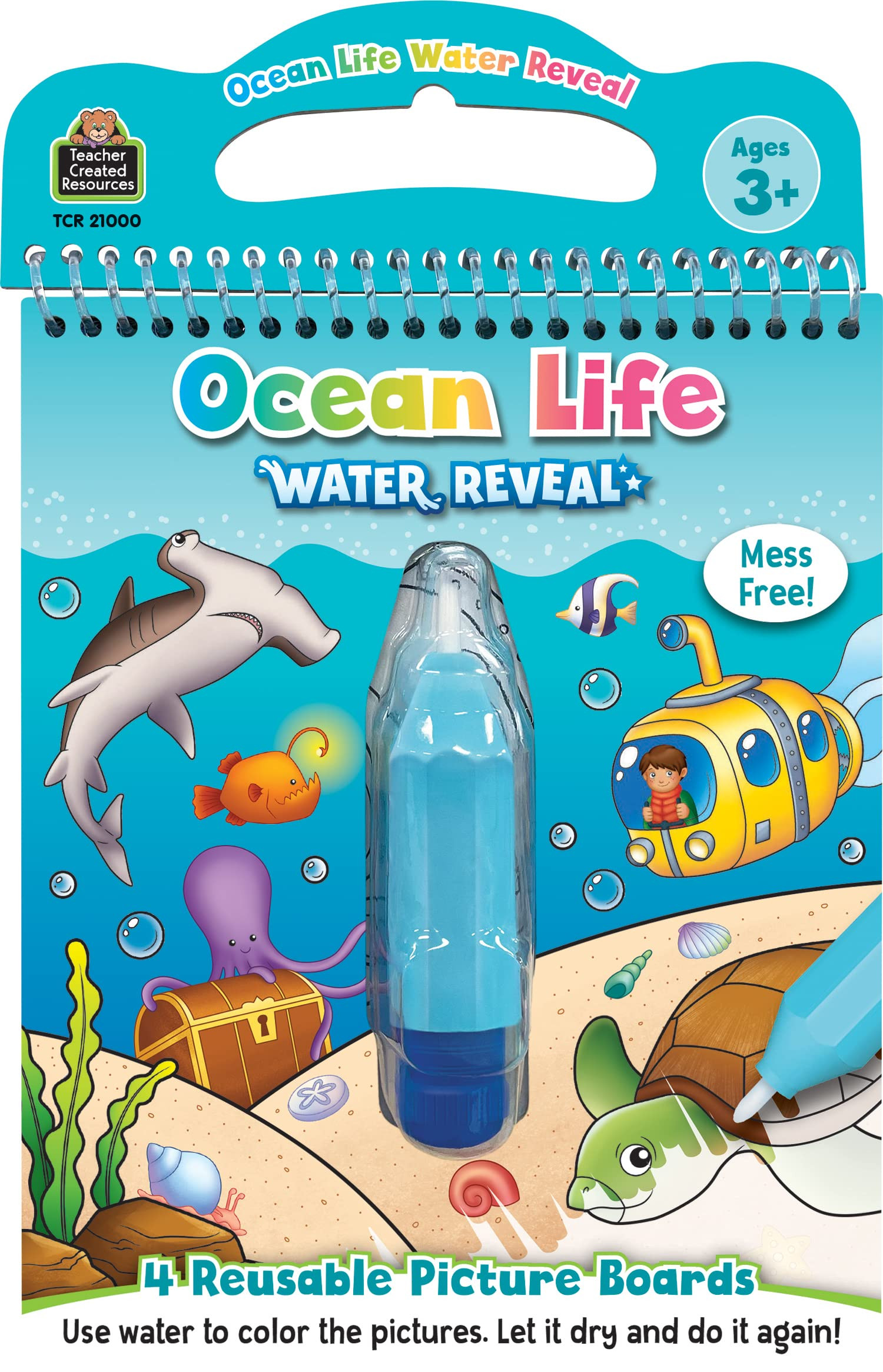 Teacher Created Resources Ocean Life Water Reveal (TCR21000) | Amazon (US)