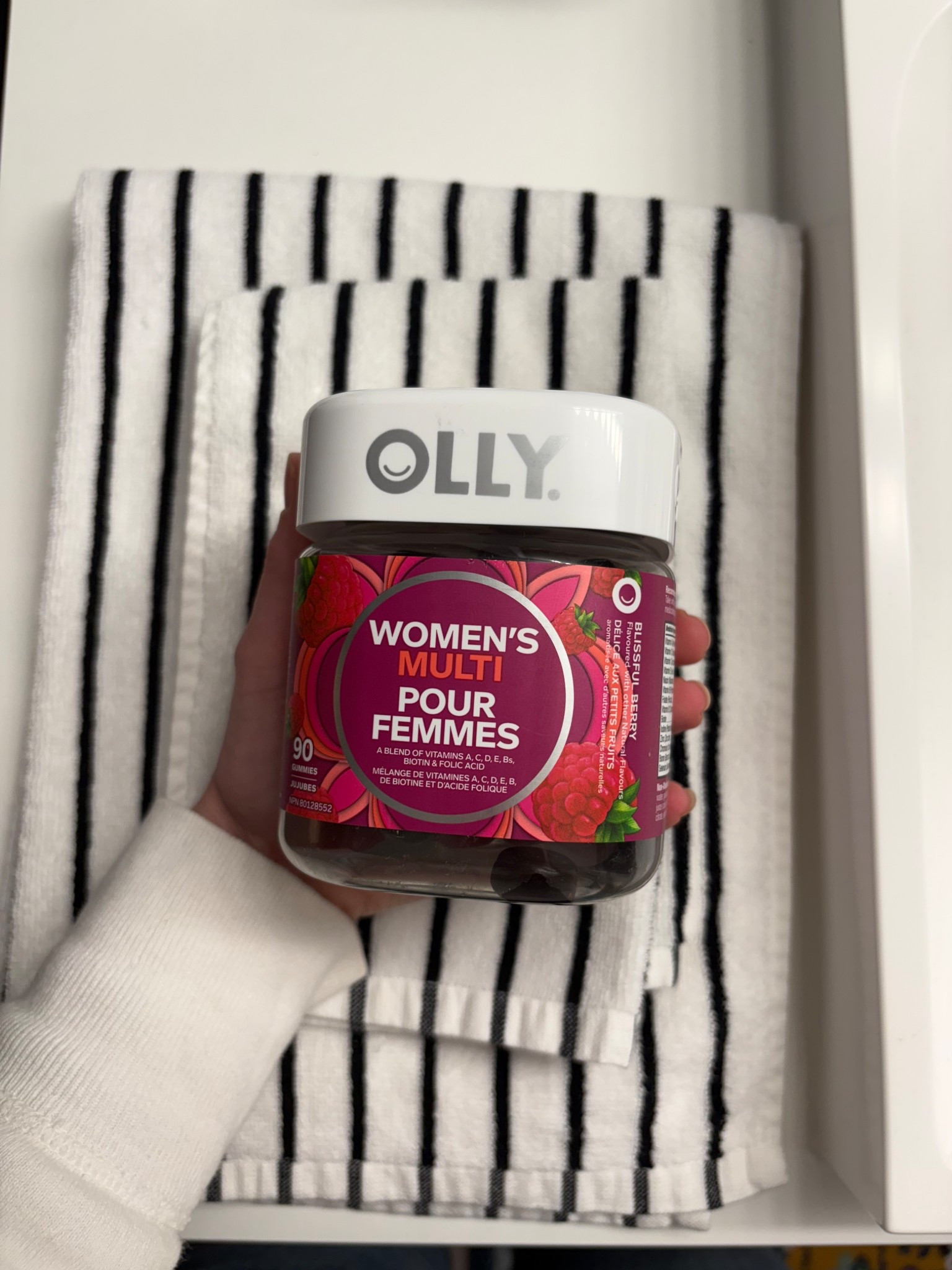 Just restocked my daily vitamins. I was taking Olly prenatals throughout my pregnancy - the folic acid and biotin have helped keep my hair lush and my nails strong so I switched to the multi once I stopped breastfeeding!  


#health #hair #LTKhealth #vitamins 

#LTKbeauty #LTKfamily #LTKmaternity