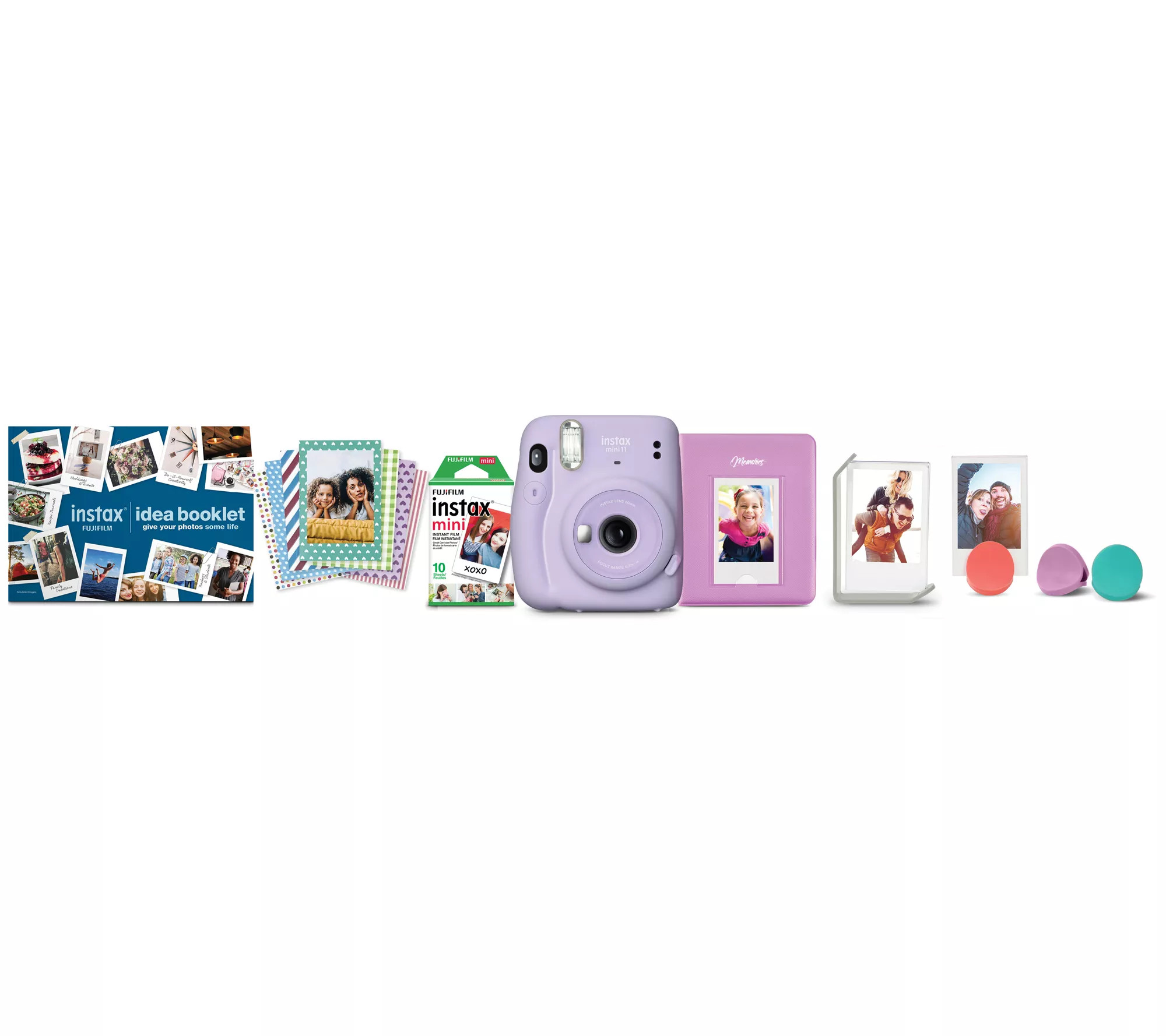 Fujifilm Instax Mini 11 Instant Print Camera with Accessories - QVC.com | QVC