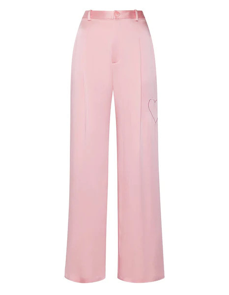 LAPOINTE X JONBOY SATIN RELAXED PLEATED PANT | LAPOINTE