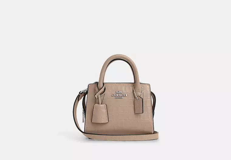 Coach Outlet Andrea Mini Carryall Bag - Beige | Coach Outlet US