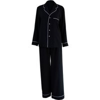 Loungewear Women, Lyocell Bamboo Two Piece Pajama Set, Luxury Women Pyjama Sustainable Sleepwear, Va | Etsy (US)