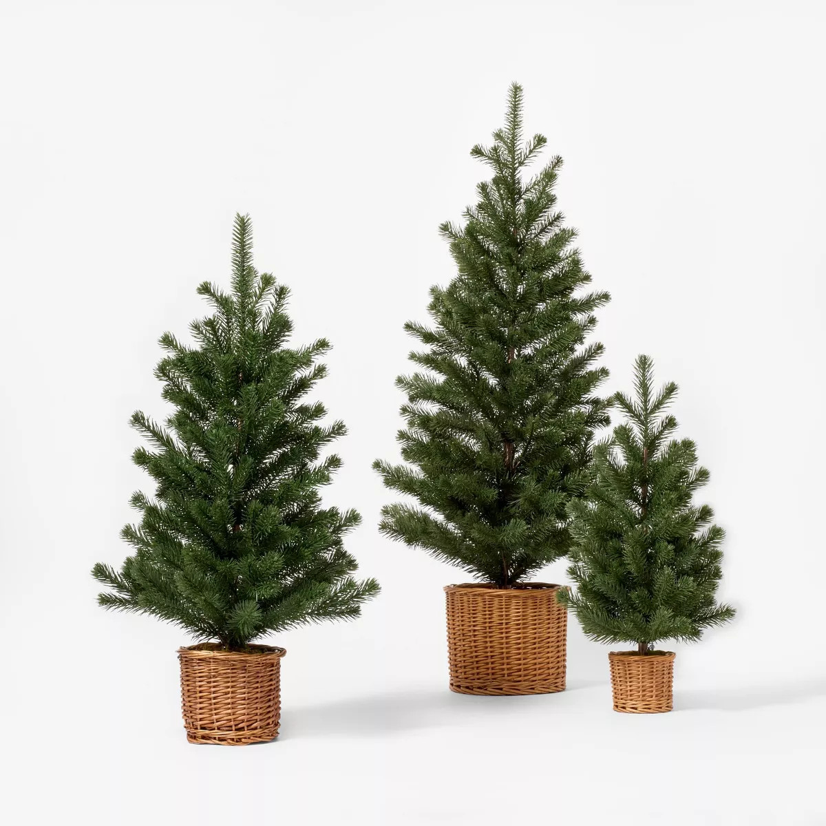 XL Pine Artificial Tree in Basket - Threshold™ designed with Studio McGee | Target