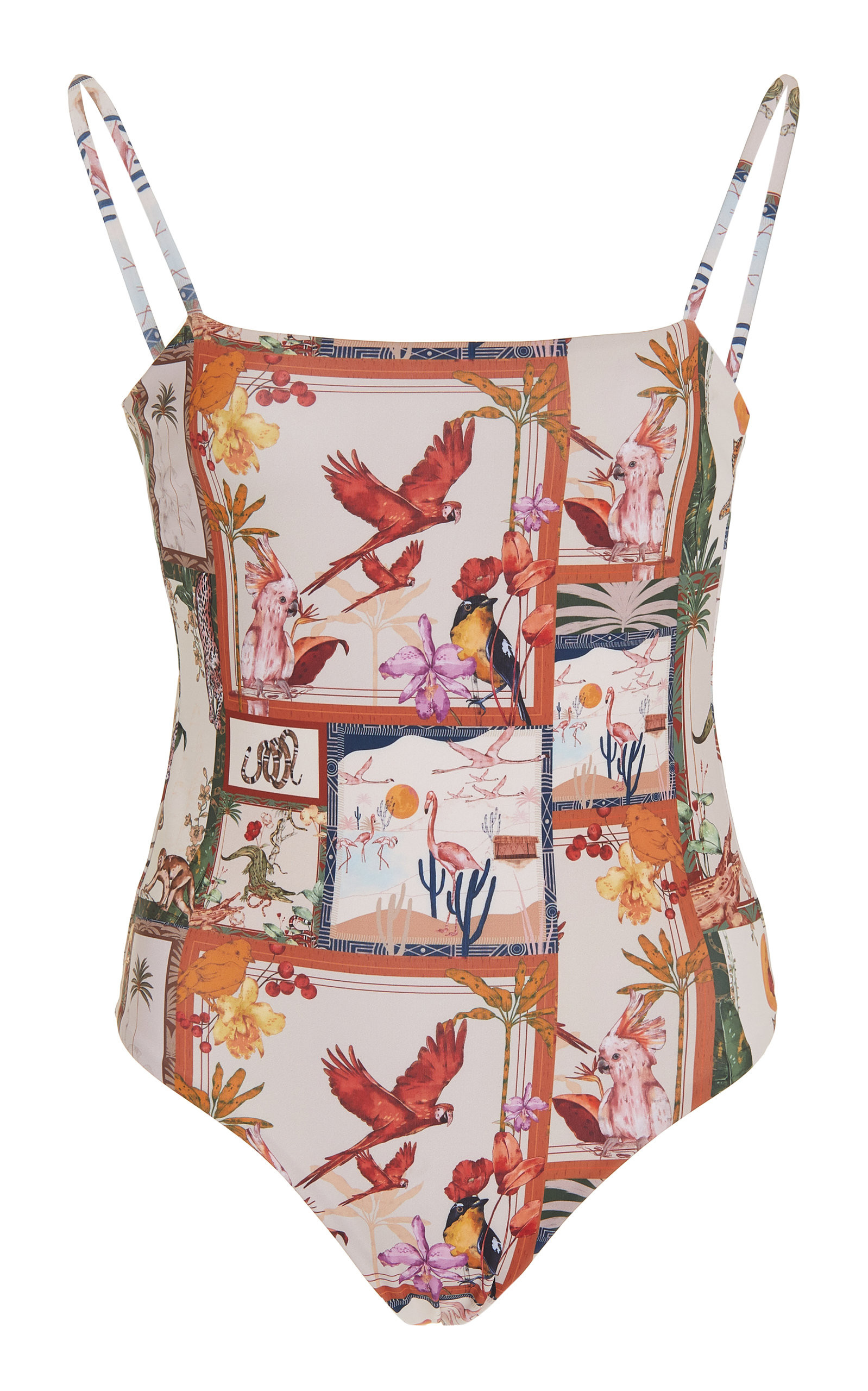 Exclusive Lune Tropical-Print One-Piece Swimsuit | Moda Operandi (Global)