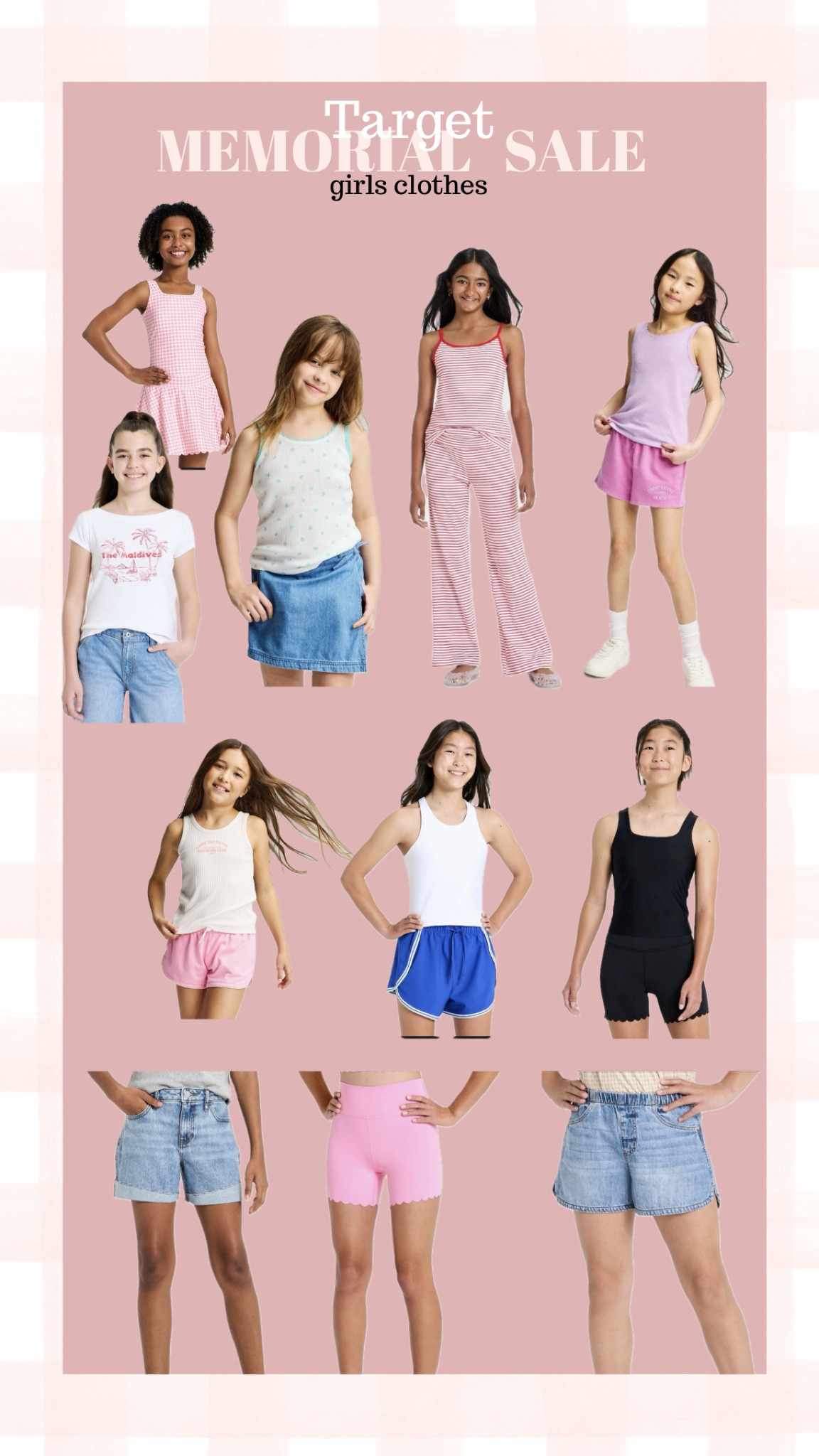 Memorial Day Sale girls summer clothes #memorialdaysale #sale #summerclothes 