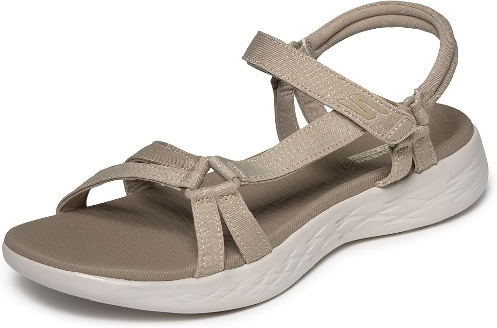 Skechers Women's On-The-go 600-Brilliancy Sport Sandal | Casual, 5GEN Cushioning, Air-Cooled Goga... | Amazon (US)
