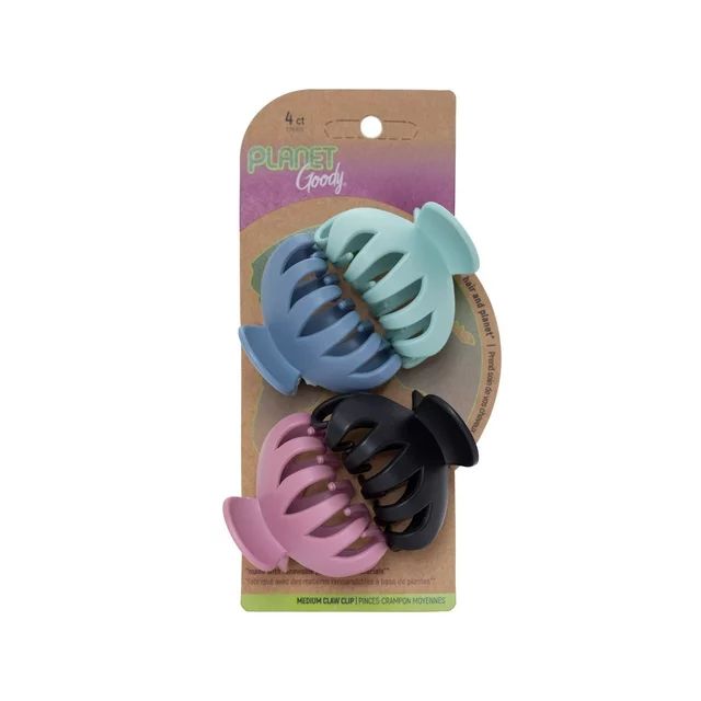Goody Planet Goody® Spider Claw Jaw Clips Assorted Colors, 4 CT | Walmart (US)