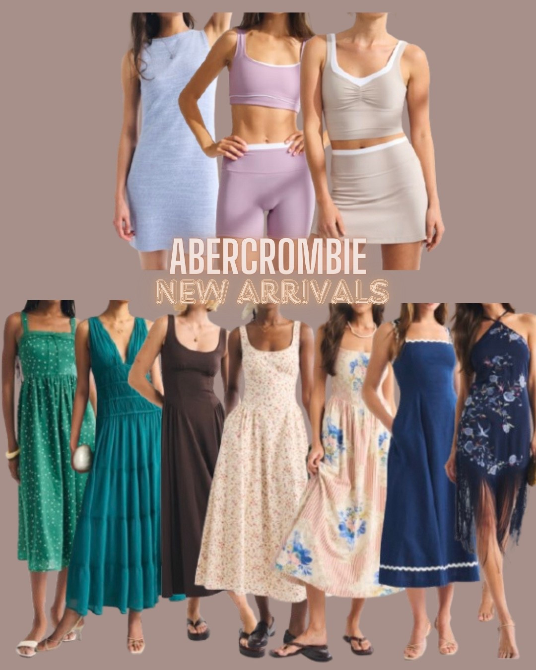 And on sale! 

Abercrombie
Wedding guest dress
Resort dress
Workout set
Fringed dress

#LTKSaleAlert