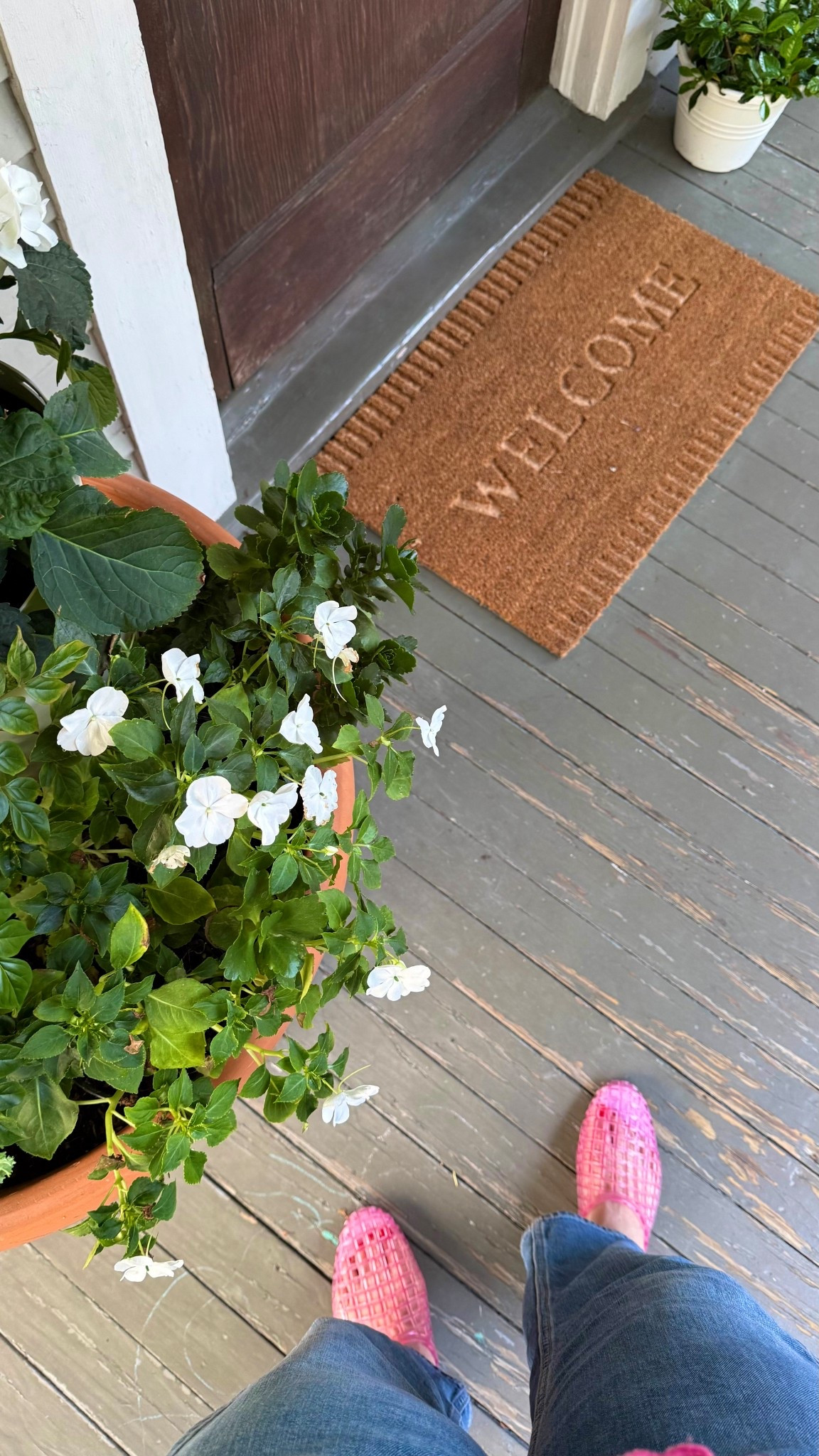 Spring refresh: front door edition 

#LTKdayinmylife #LTKHome #LTKSeasonal