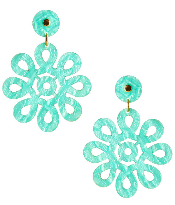 Cameran Acrylic - Green Shell | Lisi Lerch Inc