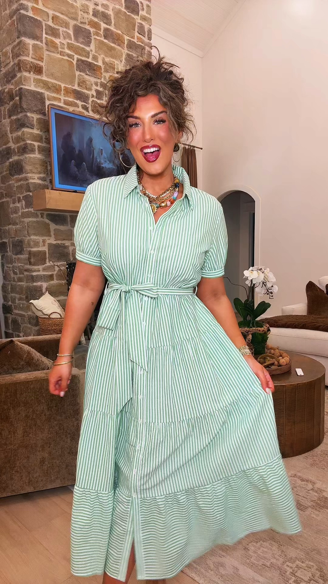 The midi dress that is giving all of the southern charm! The quality of this one is 10/10, she’s 98% cotton and fits like a dream. Looks like a dress you’d find in a boutique for $100+!

#LTKootd #LTKmomlife #LTKWorkwear