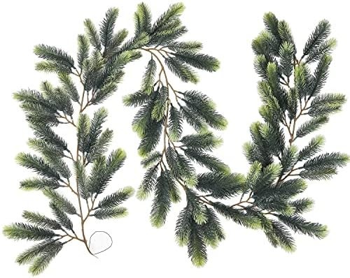 Artiflr 6 Feet Artificial Christmas Pine Garland, Winter Greenery Garland for Holiday Season Mant... | Amazon (US)