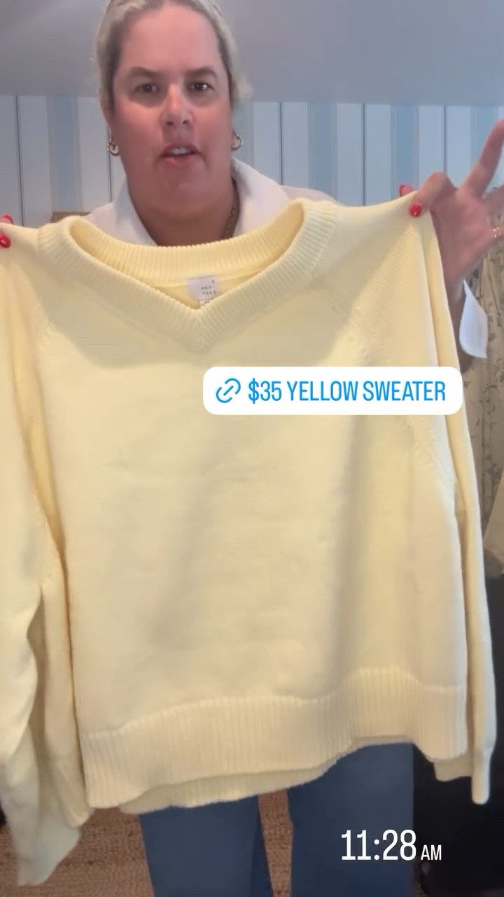 $35 @Target yellow sweater perfect for spring!

#LTKootd #LTKdayinmylife #LTKSeasonal