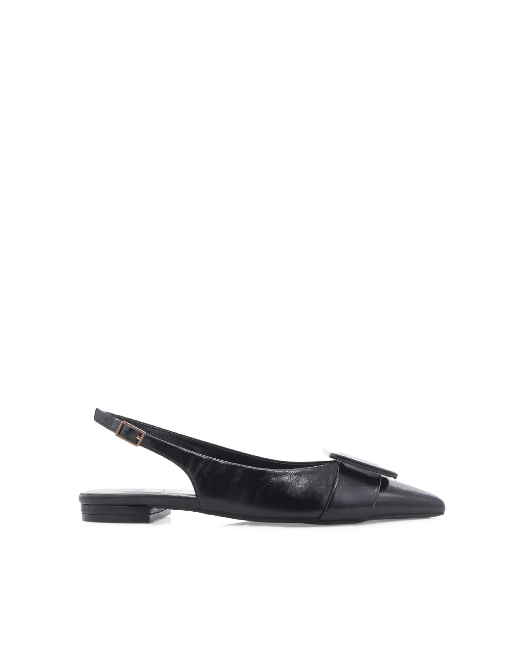 MORWENNA - BLACK SHINE - Flats - Billini | Billini (ANZ)