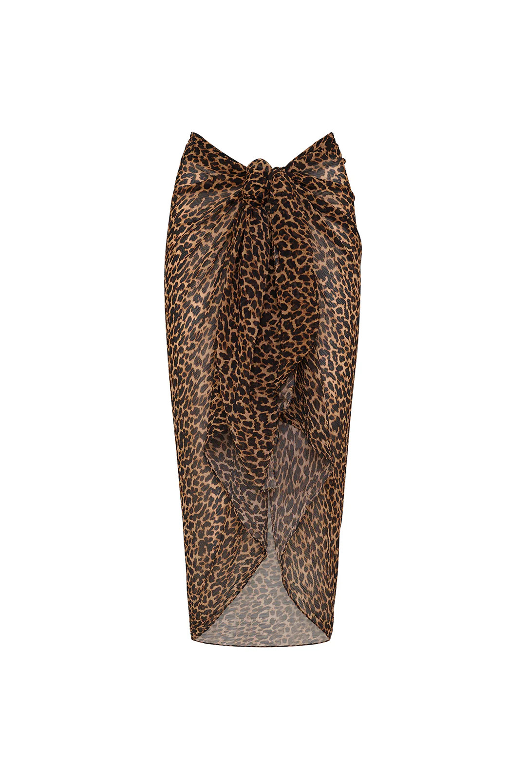 Santorini Sarong - Leopard Print | Away That Day