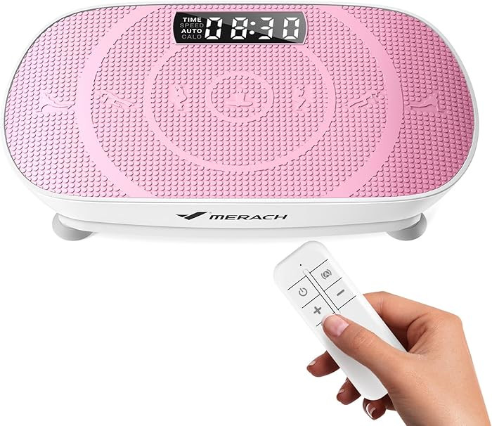 MERACH Vibration Plate Exercise Machine, Curved Vibration Plate for Lymphatic Drainage Weight Los... | Amazon (US)