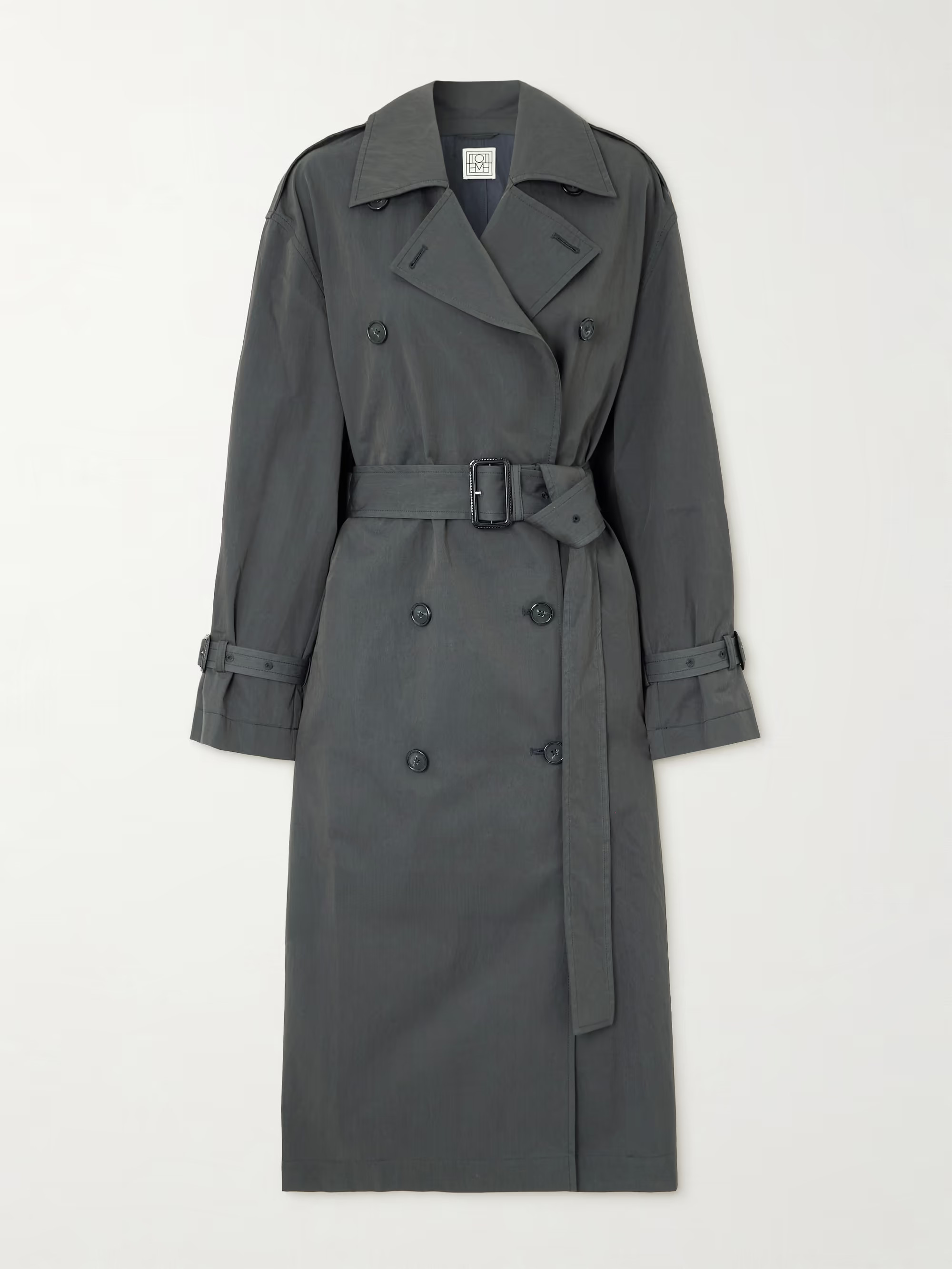Garderob belted organic cotton-blend trench coat | NET-A-PORTER (US)