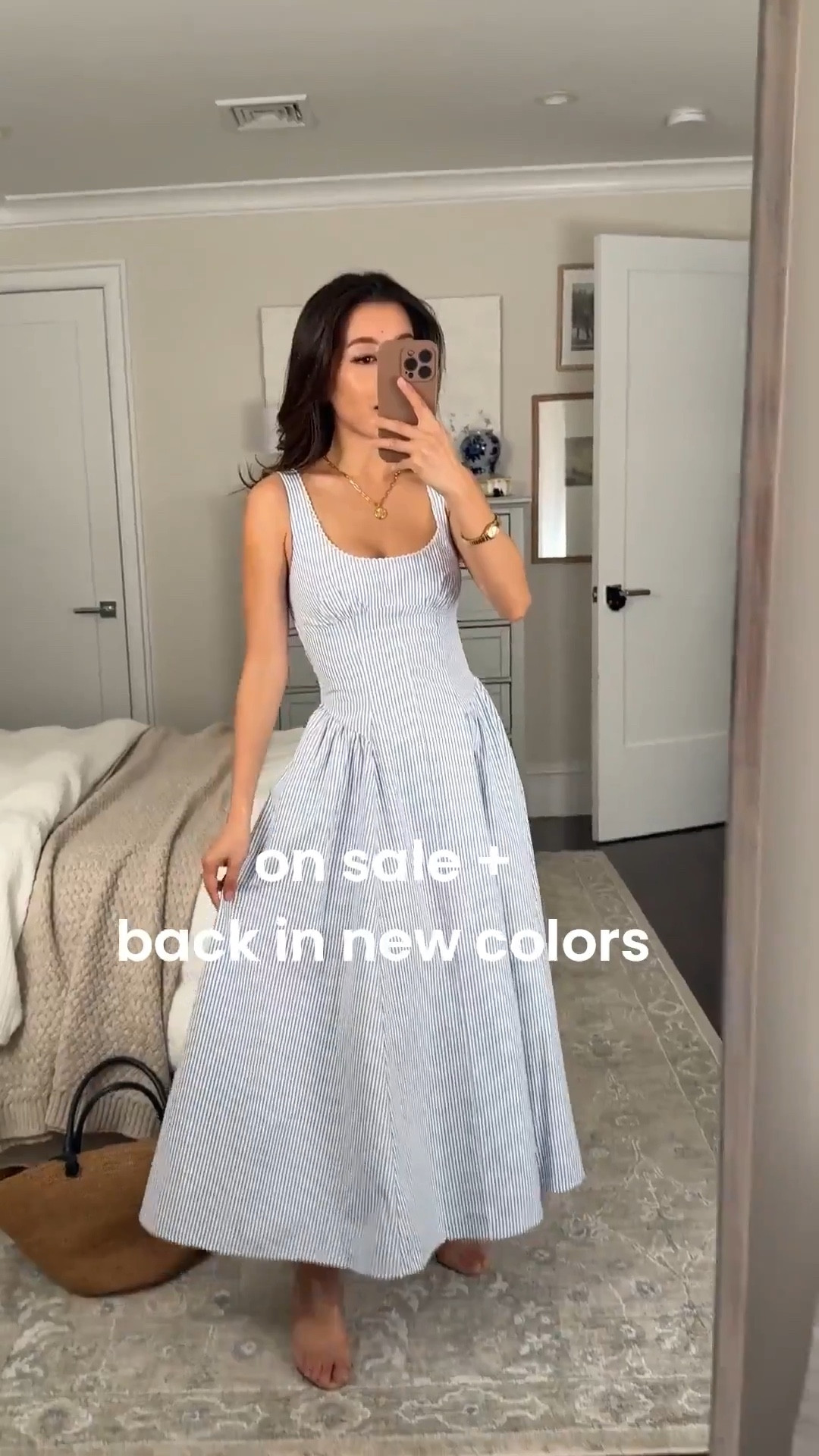 just restocked in a beautiful yellow and pink floral! And a few more prints 

• Bra-Free Midi Dress size XXS petite - 100% cotton, shapely bodice, adjustable straps, stretch panels on both sides, and pockets. has light removable padding and the cut suits smaller chests

• Schutz Sandals 5.5 comfy and versatile

• sezane tote

Spring vacation style, family photos cotton dress, petite friendly maxi dress

#LTKSeasonal #LTKPetite #LTKootd