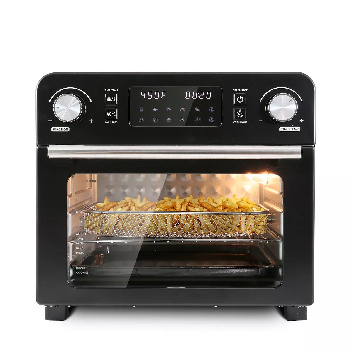 Elite Cuisine 23L Air Fryer Convection Oven with Programmable Timer & Temperature, XL Capacity, 1... | Kohl's