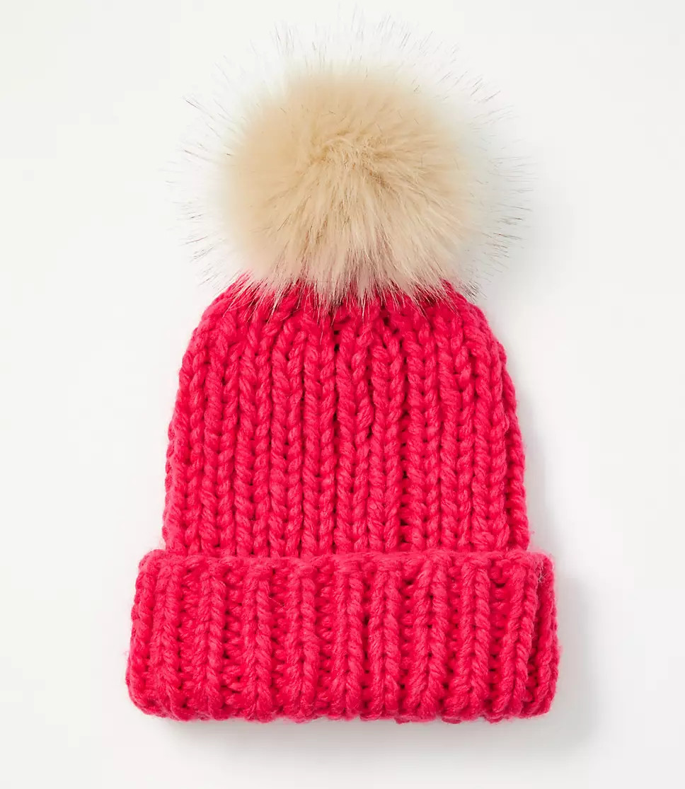 POM POM BEANIE | LOFT Outlet