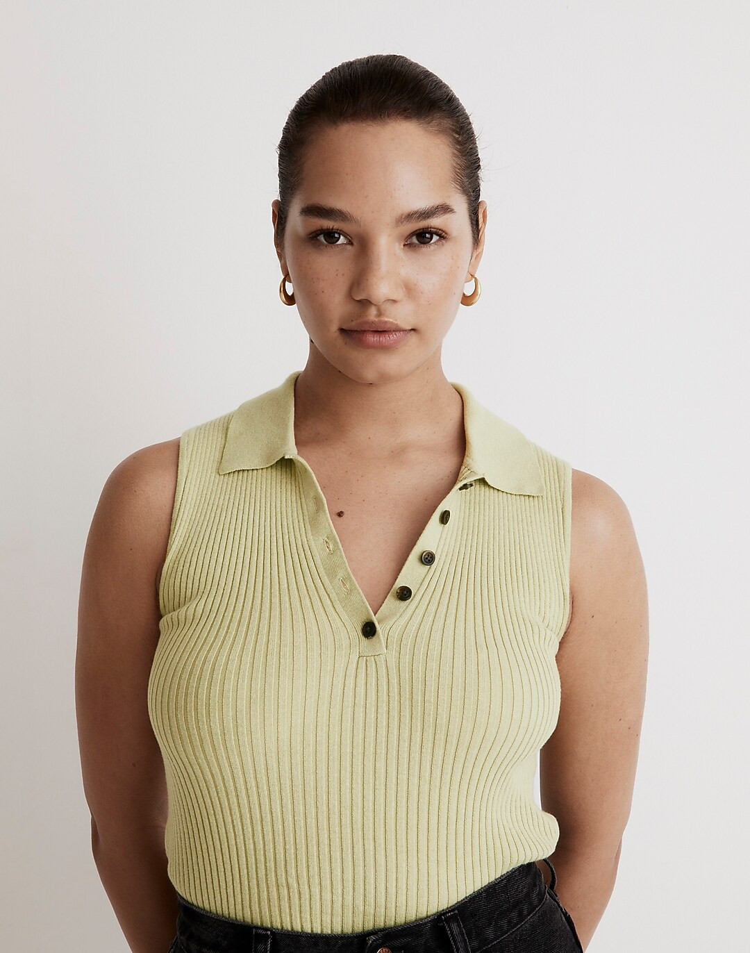 Owen Polo Sweater Tank | Madewell