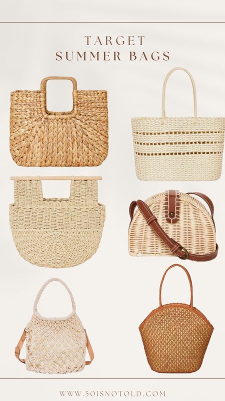 Target New Arrivals | Summer Bag | Beach Bag | Woven Bags | Crossbody Bag | Vacation Handbags | Tote Bag 

#LTKFind #LTKstyletip #LTKitbag