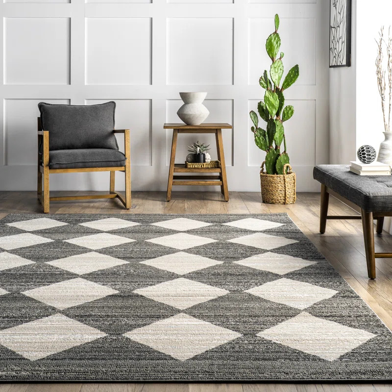 Delucia Gray/Beige Rug | Wayfair North America